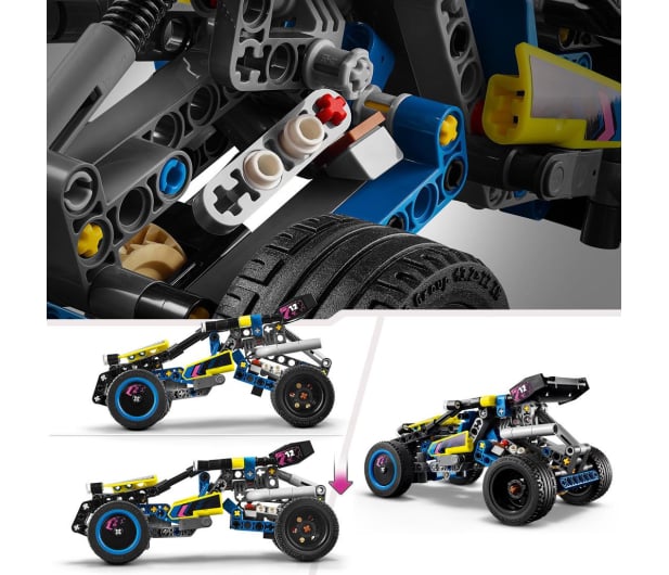LEGO Technic 42164 Wyścigowy łazik terenowy - 1203569 - zdjęcie 5