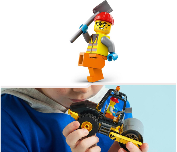 LEGO City 60401 Walec budowlany - 1202572 - zdjęcie 4