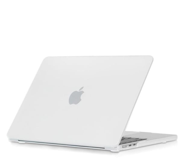 Tech-Protect SmartShell MacBook Air 13 M2/M3 2022-2024 matte clear - 1111076 - zdjęcie