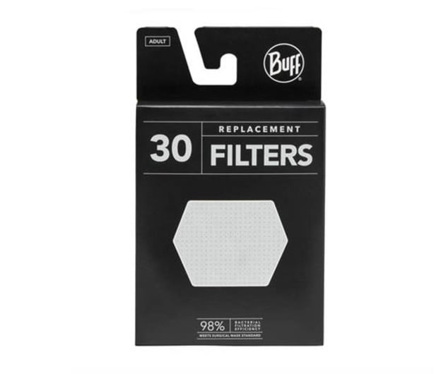Buff Zestaw filtrów do chusty Buff Standard - 30 szt - 1011967 - zdjęcie