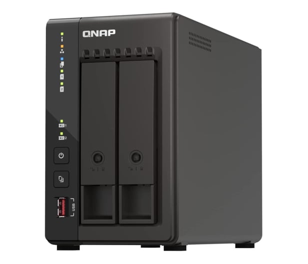 QNAP TS-253E-8G (2xHDD, 4x2-2.6GHz, 8GB, 4xUSB, 2xLAN) - 1117900 - zdjęcie