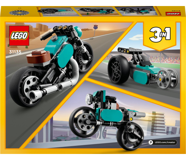 LEGO Creator 31135 Motocykl vintage - 1091311 - zdjęcie 10