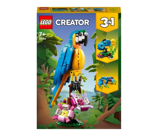 LEGO Creator 31136 Egzotyczna papuga - 1091313 - zdjęcie