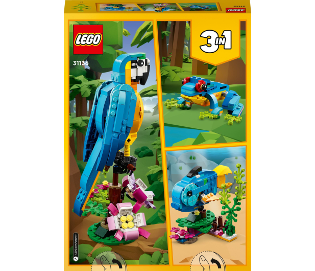 LEGO Creator 31136 Egzotyczna papuga - 1091313 - zdjęcie 10