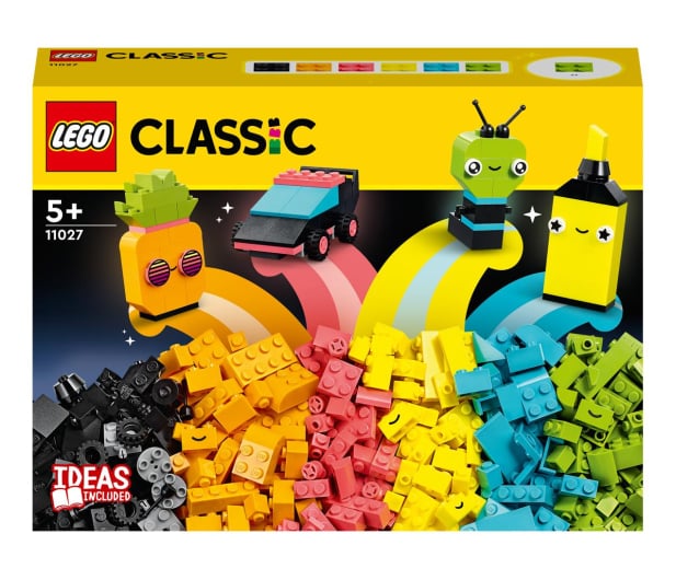 LEGO Classic 11027 Kreatywna zabawa neonowymi kolorami - 1091301 - zdjęcie