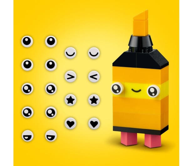 LEGO Classic 11027 Kreatywna zabawa neonowymi kolorami - 1091301 - zdjęcie 4