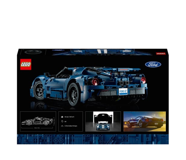 LEGO Technic 42154 Ford GT, wersja z 2022 roku - 1091323 - zdjęcie 11