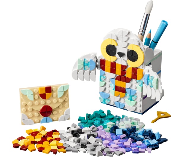 LEGO DOTS 41809 Pojemnik na długopisy w kształcie Hedwigi - 1091348 - zdjęcie 2