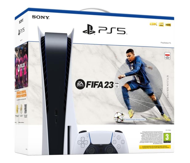 Sony PlayStation 5 + Fifa 23 - 1119694 - zdjęcie