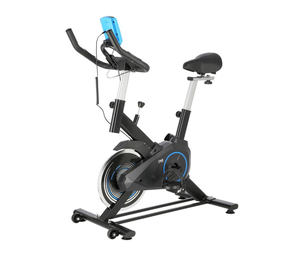 One Fitness Rower spiningowy SW2501 Niebieski 7 kg - 1121808 - zdjęcie