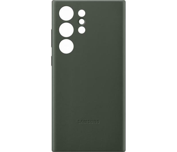 Samsung Leather Case do Galaxy S23 Ultra zielone - 1109988 - zdjęcie 2