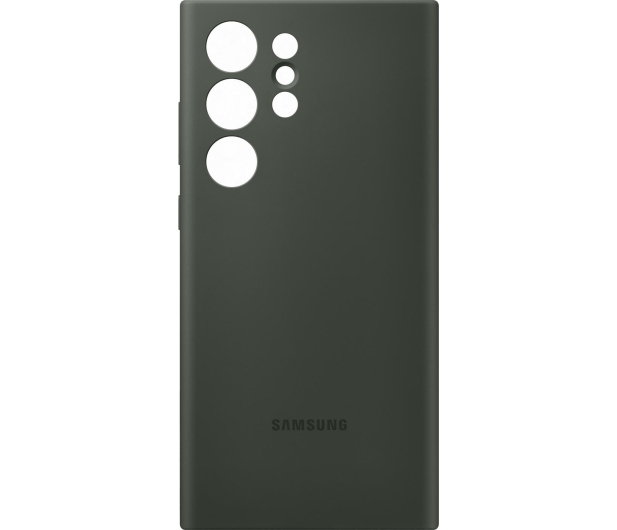 Samsung Silicone Case do Galaxy S23 Ultra zielone - 1110052 - zdjęcie 3