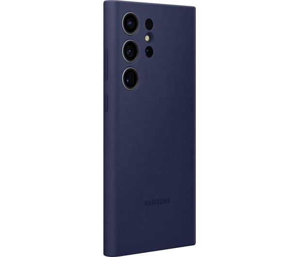 Samsung Silicone Case do Galaxy S23 Ultra granatowe - 1110051 - zdjęcie 2