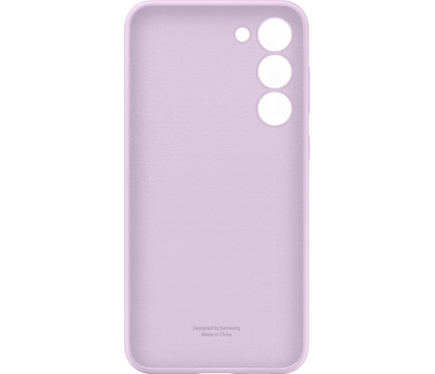 Samsung Silicone Case do Galaxy S23+ lawendowe - 1110039 - zdjęcie 3