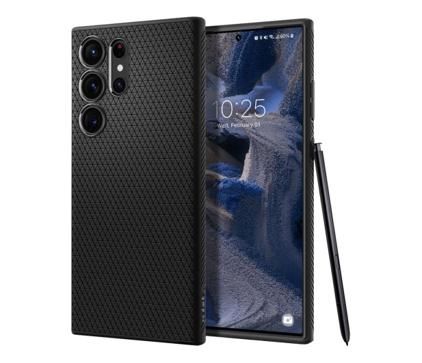 Spigen Liquid Air do Samsung Galaxy S23 Ultra black - 1113020 - zdjęcie