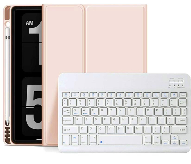 Tech-Protect SmartCase Pen do iPad (10 gen.) + keyboard pink - 1113683 - zdjęcie 2