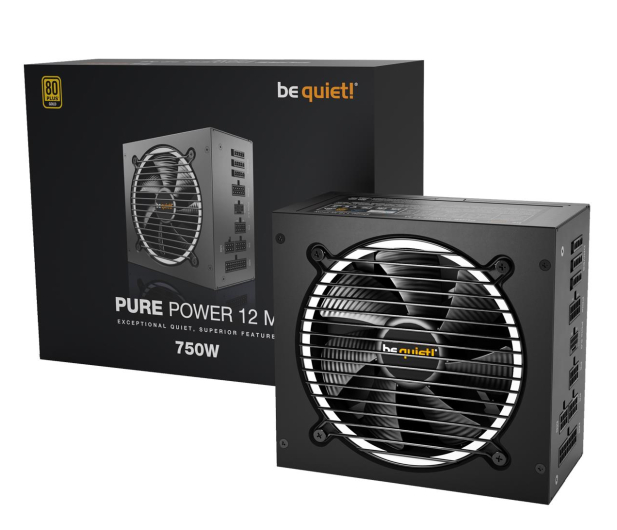 be quiet! Pure Power 12 M 750W 80 Plus Gold ATX 3.0 - 1114799 - zdjęcie