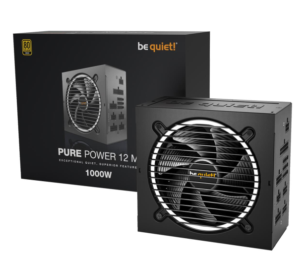 be quiet! Pure Power 12 M 1000W 80 Plus Gold ATX 3.0 - 1114805 - zdjęcie