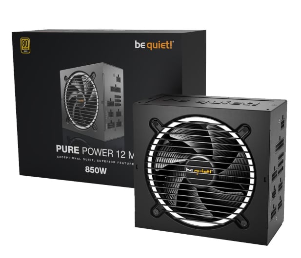 be quiet! Pure Power 12 M 850W 80 Plus Gold ATX 3.0 - 1114803 - zdjęcie