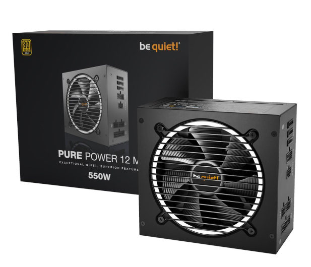 be quiet! Pure Power 12 M 550W 80 Plus Gold ATX 3.0 - 1114787 - zdjęcie