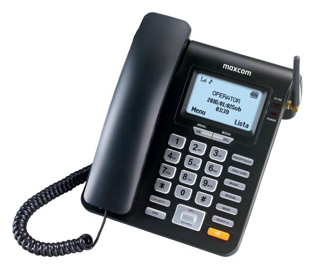 Maxcom MM 28D czarny - 1115056 - zdjęcie