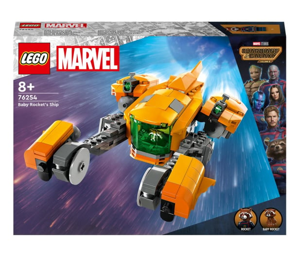 LEGO Marvel Super Heroes 76254 Statek kosmiczny małego Rocketa - 1091429 - zdjęcie