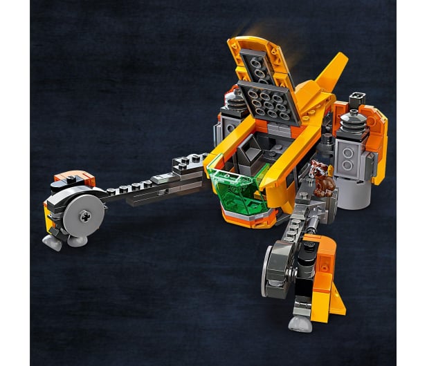 LEGO Marvel Super Heroes 76254 Statek kosmiczny małego Rocketa - 1091429 - zdjęcie 7
