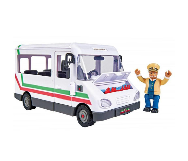 Simba Strażak Sam Autobus Trevora z figurką - 1125886 - zdjęcie 2