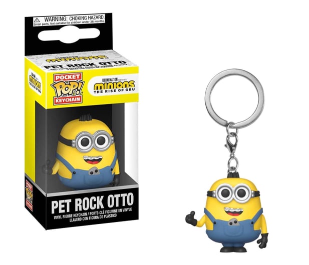 Funko POP POP Keychain: Minions 2 - Pet Rock Otto - 1124854 - zdjęcie
