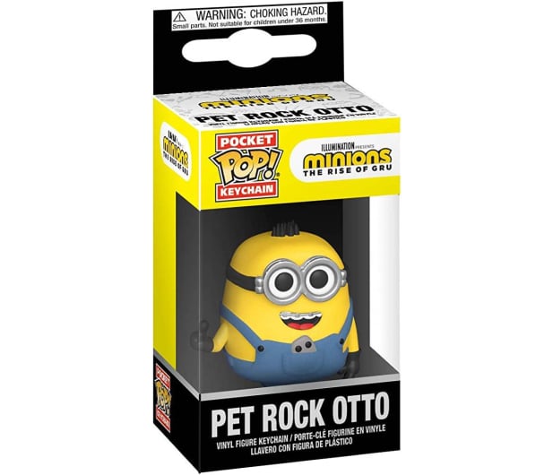 Funko POP POP Keychain: Minions 2 - Pet Rock Otto - 1124854 - zdjęcie 3