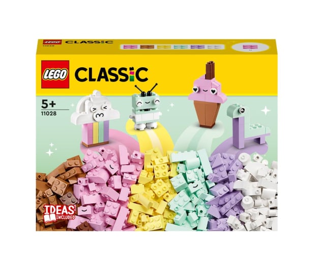 LEGO Classic 11028 Kreatywna zabawa pastelowymi kolorami - 1091302 - zdjęcie