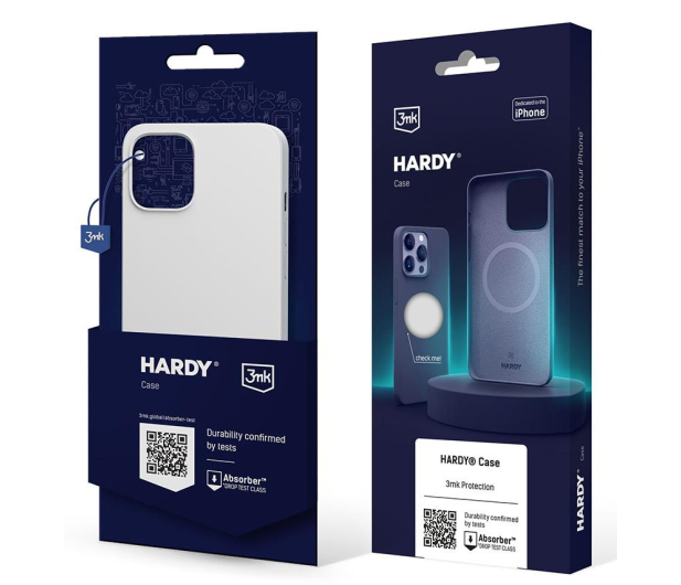3mk Hardy Silicone MagCase do iPhone 14 Plus White - 1125710 - zdjęcie 9