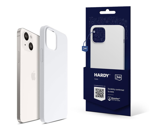 3mk Hardy Silicone MagCase do iPhone 14 Plus White - 1125710 - zdjęcie