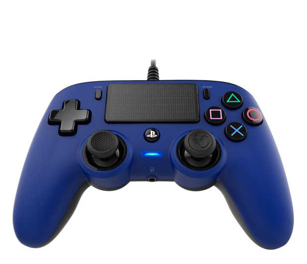 Nacon PS4 Compact Controller Blue - 440787 - zdjęcie