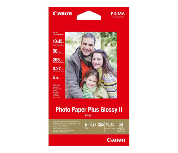 Canon Papier fotograficzny PP-201 (10x15, 260g) 50szt. - 56036 - zdjęcie