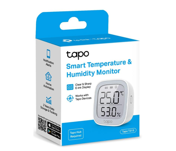 TP-Link Tapo T315 Monitor Temperatury i Wilgotności - 1129428 - zdjęcie 2