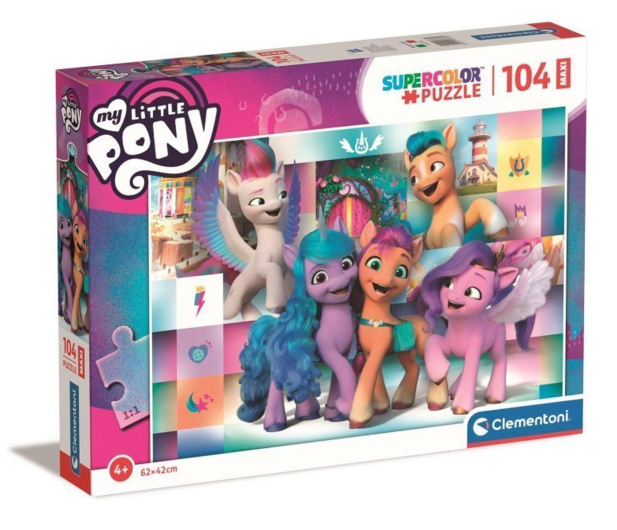 Clementoni Supercolor Puzzle maxi My Little Pony 23763 - 1130174 - zdjęcie