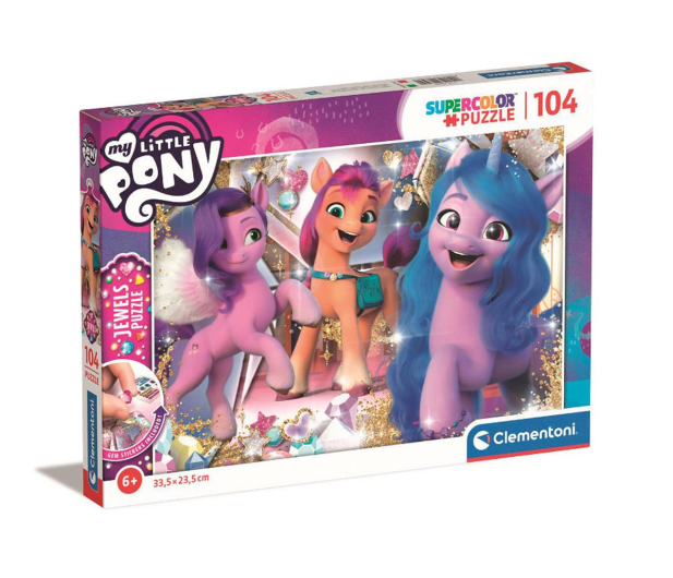 Clementoni Supercolor My Little Pony 104 el. 20345 - 1130404 - zdjęcie