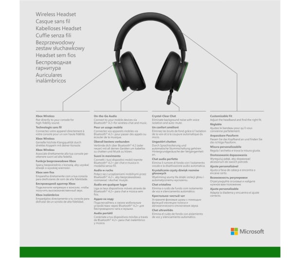 Microsoft XSX Stereo Headset - Bezprzewodowe - 631669 - zdjęcie 7