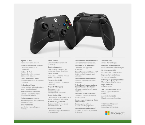 Microsoft Xbox Series Kontroler - Carbon Black - 593491 - zdjęcie 7