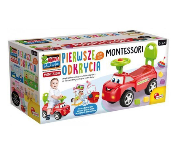 Lisciani Giochi Montessori Moje Pierwsze Odkrycia Jeździk 76567 Chodzik - 1122902 - zdjęcie
