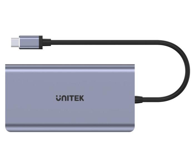 Unitek Hub USB-C 8w1 PD 100W - 1122405 - zdjęcie 3