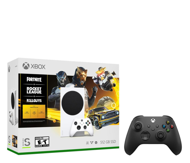 Microsoft Xbox Series S DLC + Xbox Series Controller - Black - 1123821 - zdjęcie