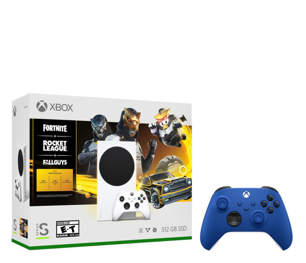 Microsoft Xbox Series S DLC + Xbox Series Controller - Blue - 1123822 - zdjęcie