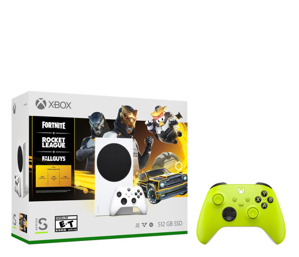Microsoft Xbox Series S DLC + Xbox Series Controller - Electric Volt - 1123826 - zdjęcie