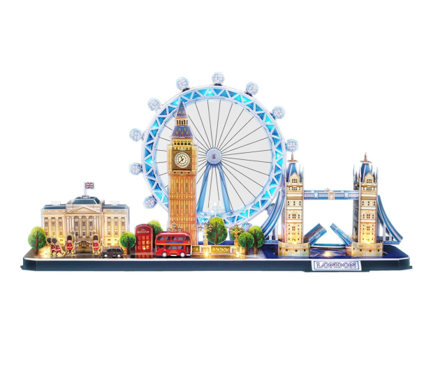 Cubic fun Puzzle 3D LED Cityline London - 1124025 - zdjęcie 2