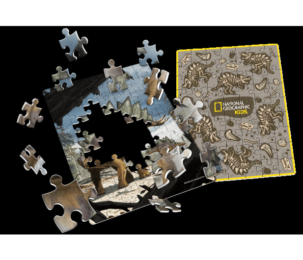 Cubic fun Puzzle National Geographic Stegozaur - 1124134 - zdjęcie 2