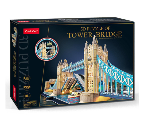 Cubic fun Puzzle 3D Tower Bridge LED L531h - 1124125 - zdjęcie