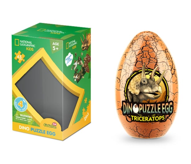 Cubic fun Puzzle National Geographic Triceratops - 1124167 - zdjęcie 1