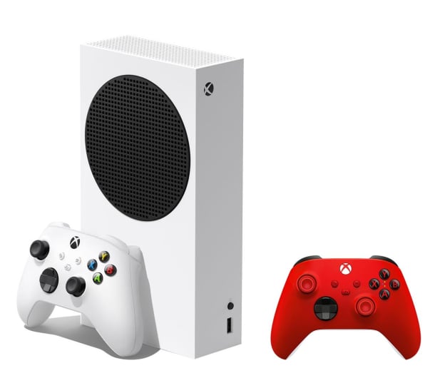 Microsoft Xbox Series S + Xbox Series Controller - Pulse Red - 1123815 - zdjęcie